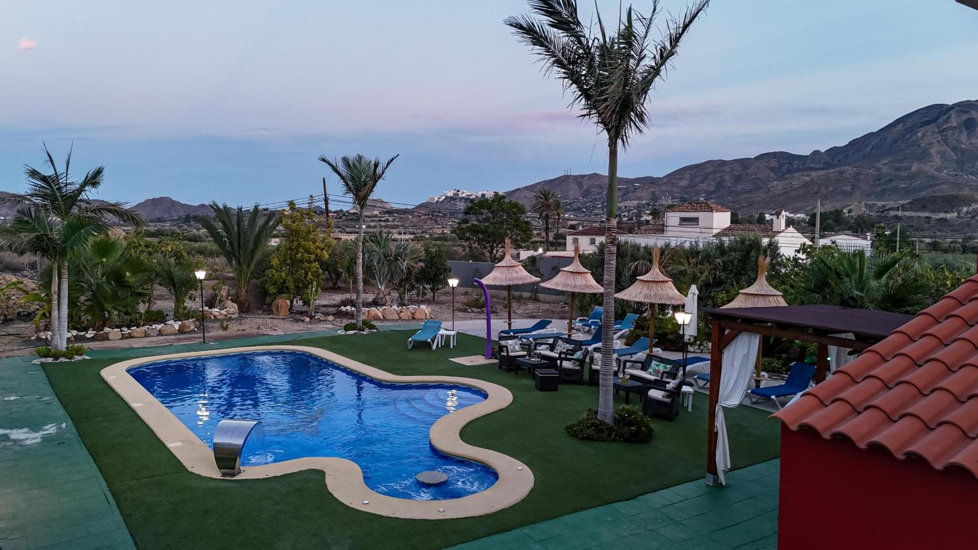 Villa Adelina En Turre, Almeria, Villa De Lujo Con Piscina Privada Cerca De Las Playas De Mojacar Exteriér fotografie