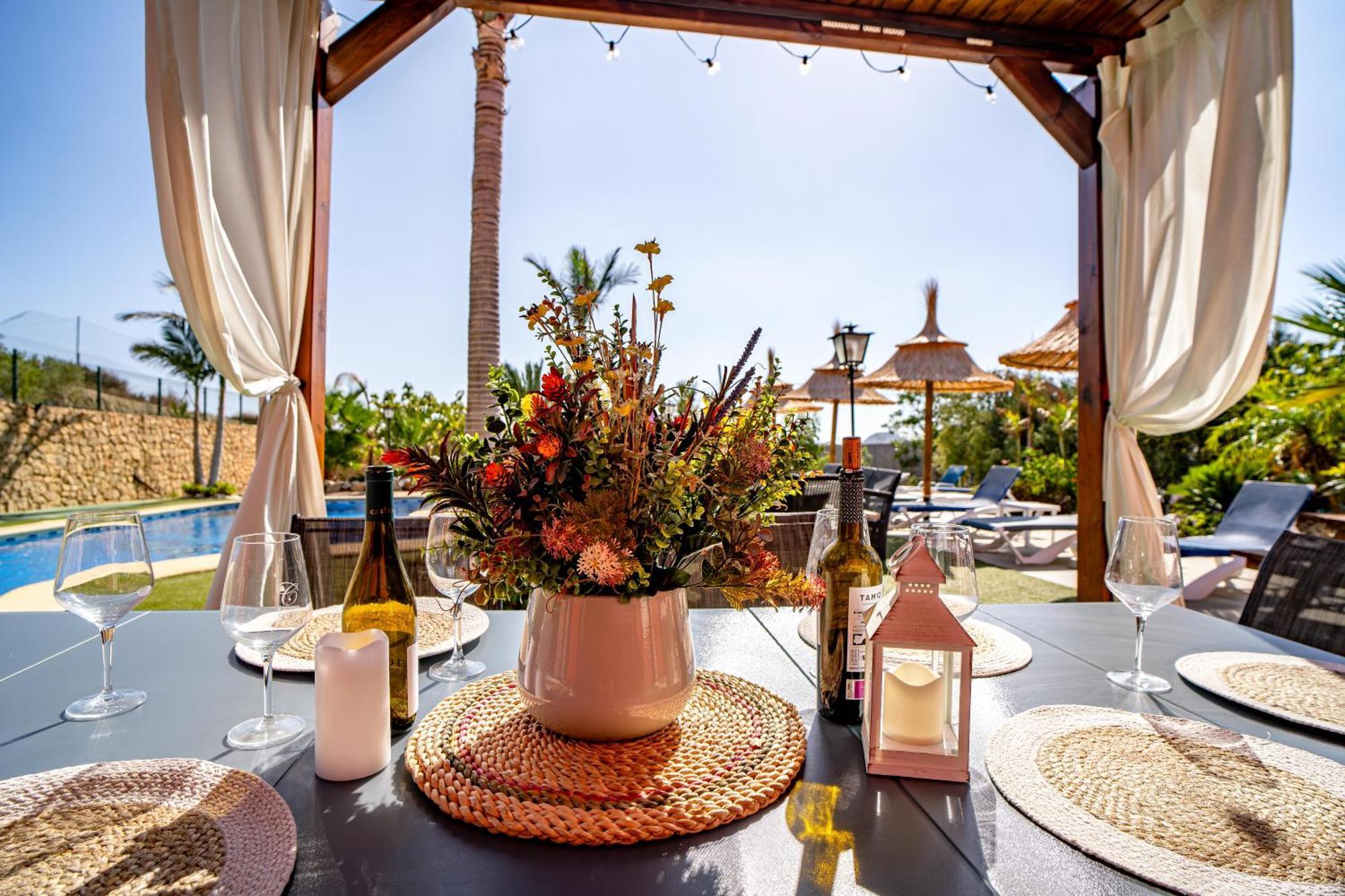 Villa Adelina En Turre, Almeria, Villa De Lujo Con Piscina Privada Cerca De Las Playas De Mojacar Exteriér fotografie